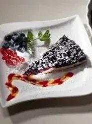 Gerührter Heidelbeerkuchen