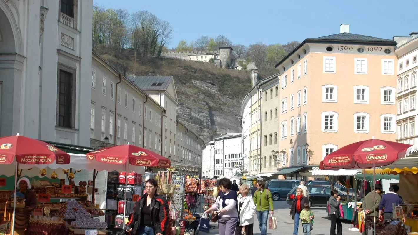 Der Grünmarkt hat sein touristisches Angebot erweitert © Johannes Killer