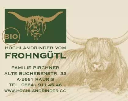 Visitenkarte Hochlandrinder