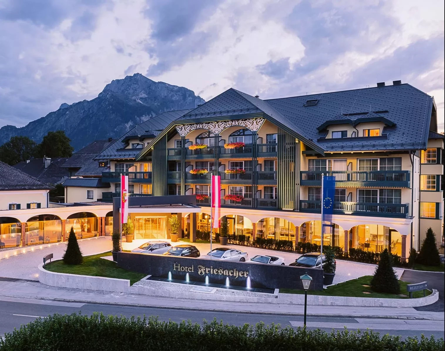 Das Hotel Friesacher in Anif liegt stadtnah und doch am Land