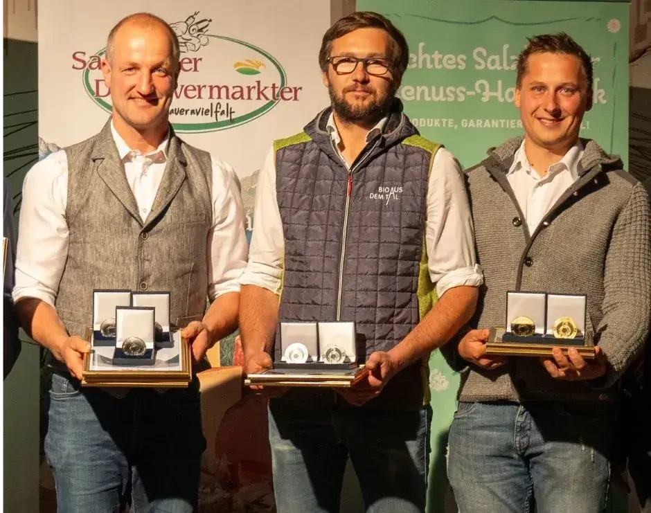 Milchprodukte Prämierung Bio aus dem Tal