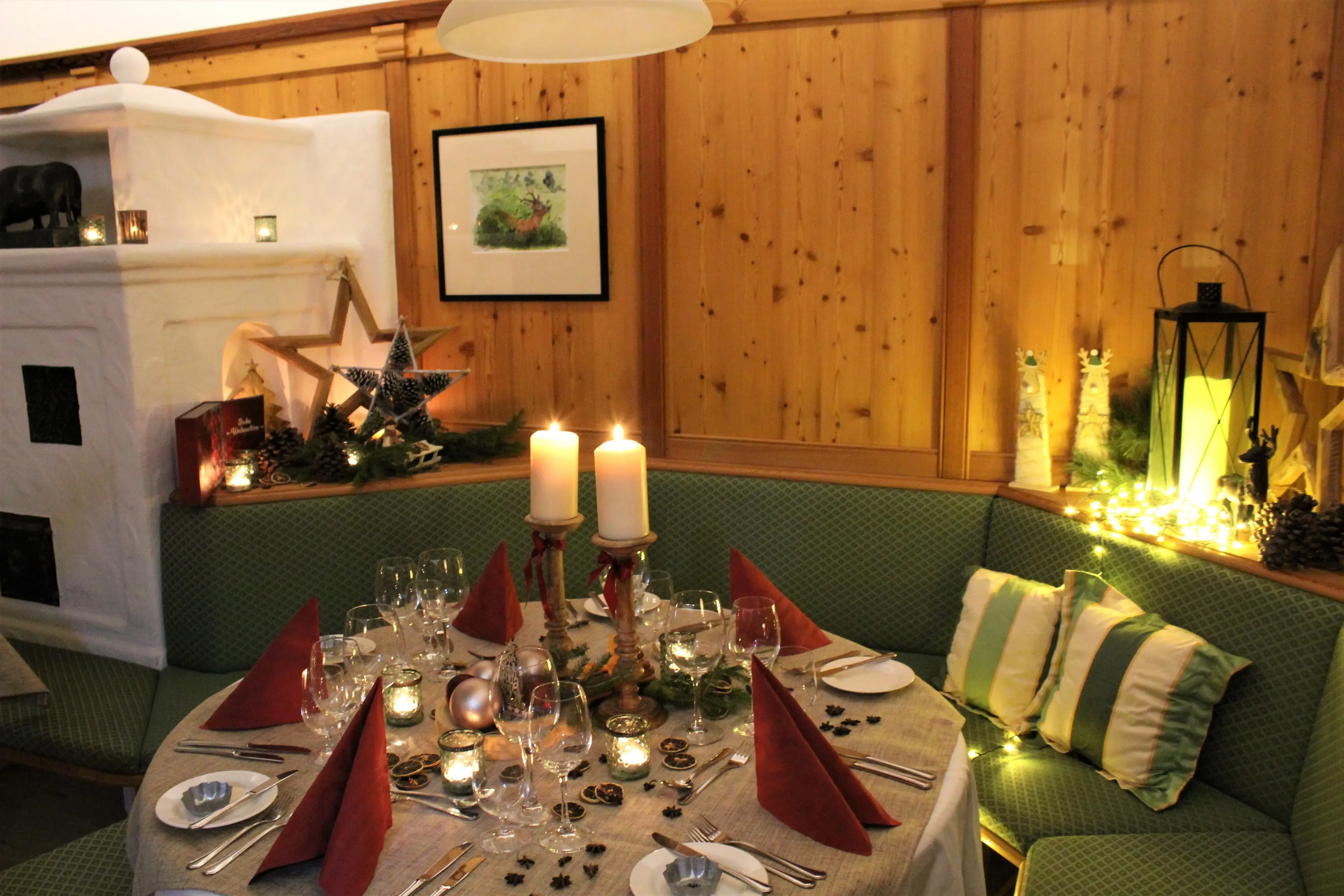 Weihnachtlicher Tisch Heffterhof