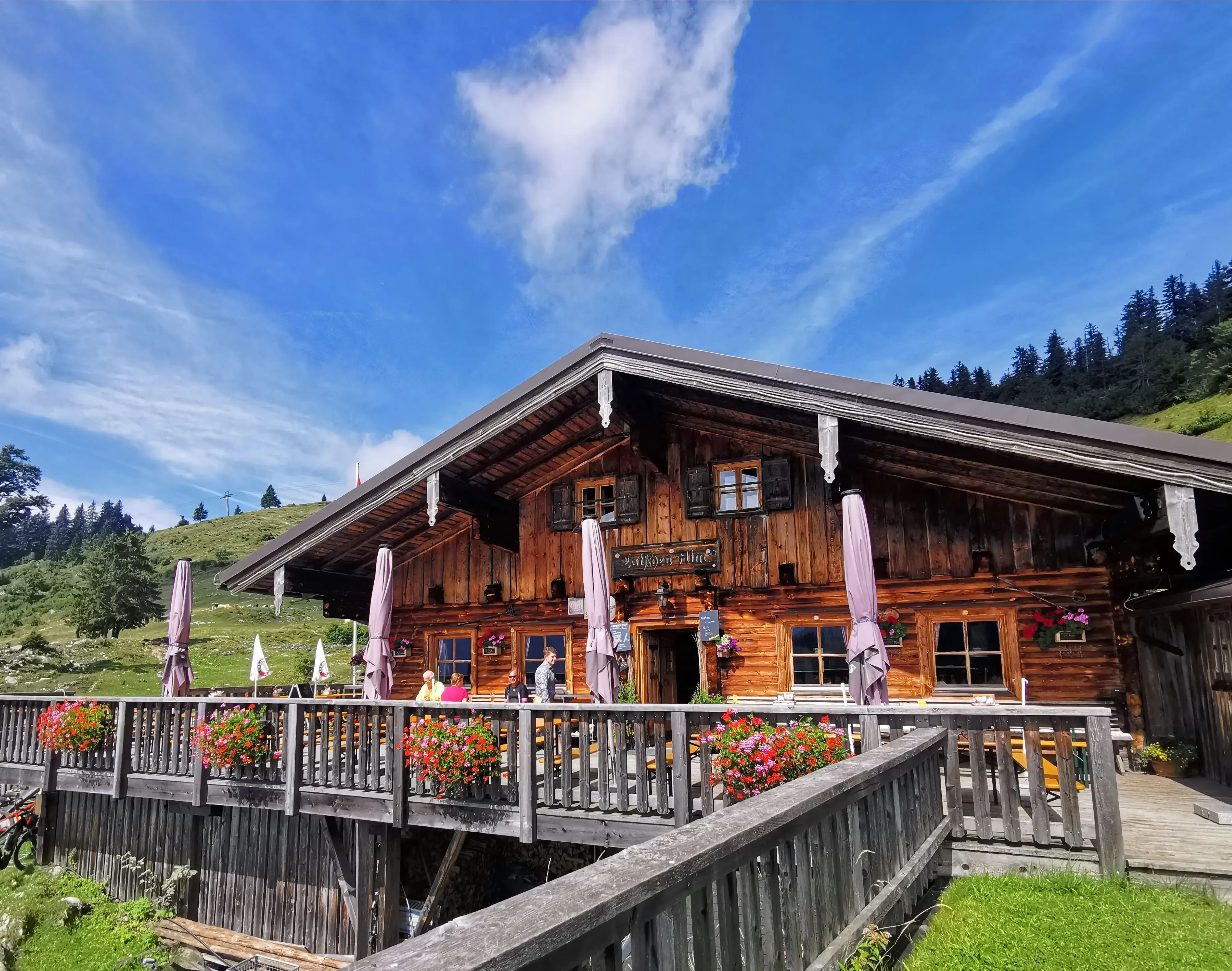 Latschenalm aussen Sommer Krispl