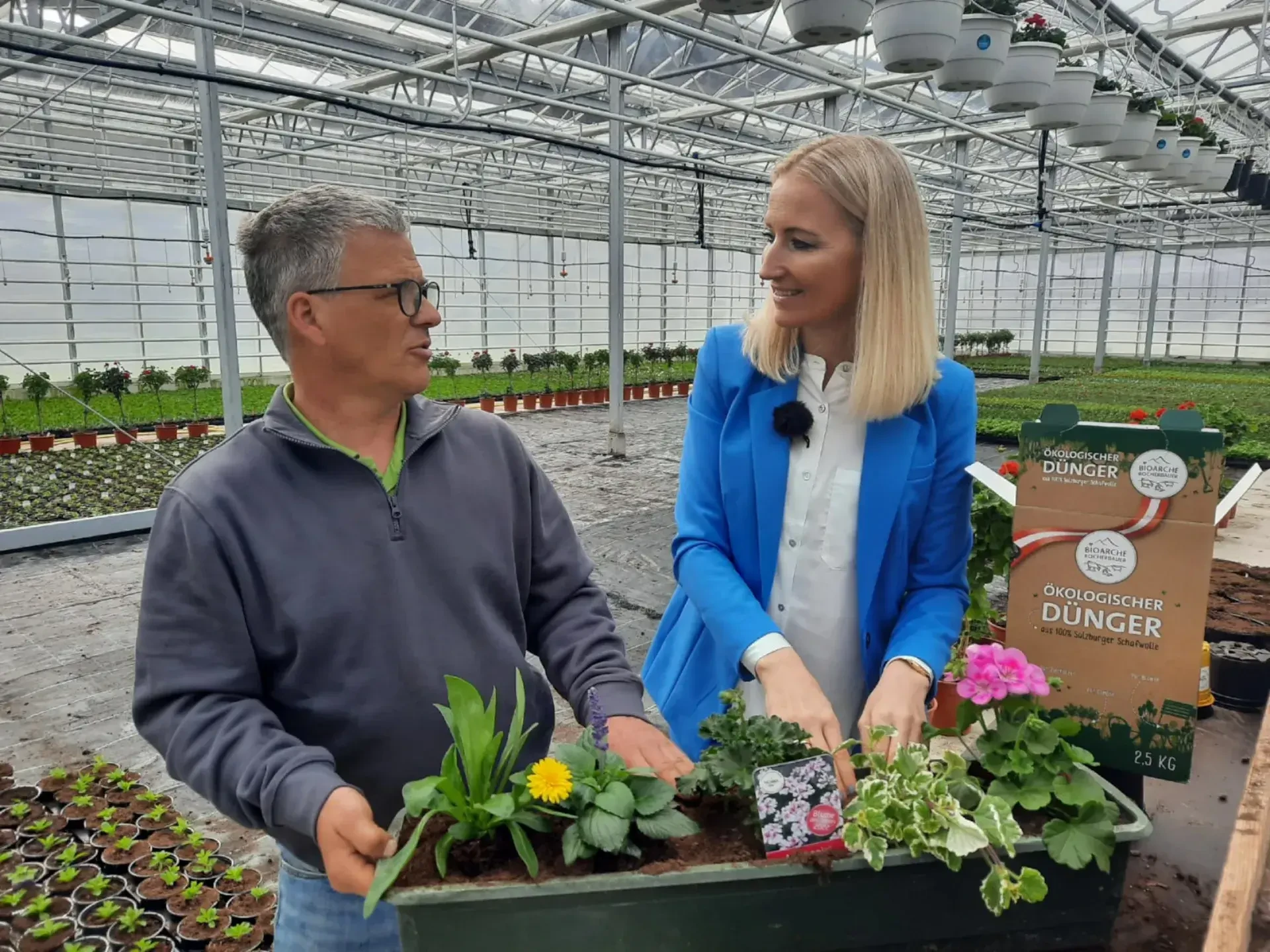 Angelika Pehab im Gespräch mit Manfred Tautermann
